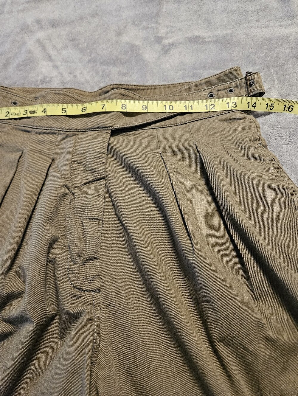 Max Mara Weekend Wide Leg Belted Trousers Size 6 - Picture 3 of 12